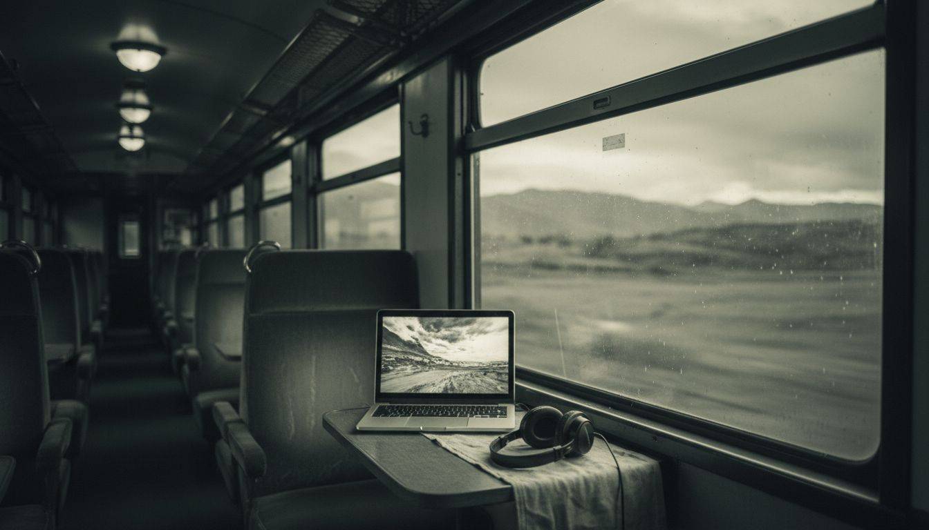 Cover for The Train Ride: A Tale of Unexpected Delays and Surprises